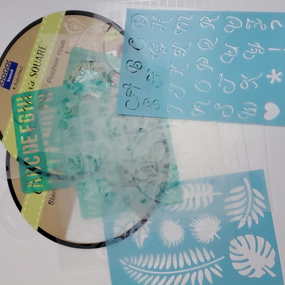 Assorted Art Stencils (13 total)